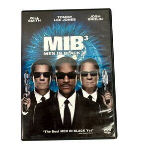 Men in Black 3 DVD Movie Rated PG-13 Sony Pictures 2012 NTSC Widescreen